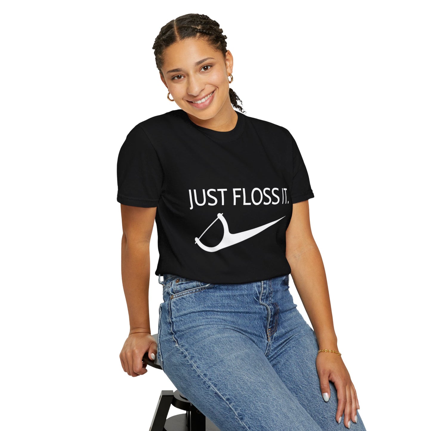 Unisex “JUST FLOSS IT.” T-shirt