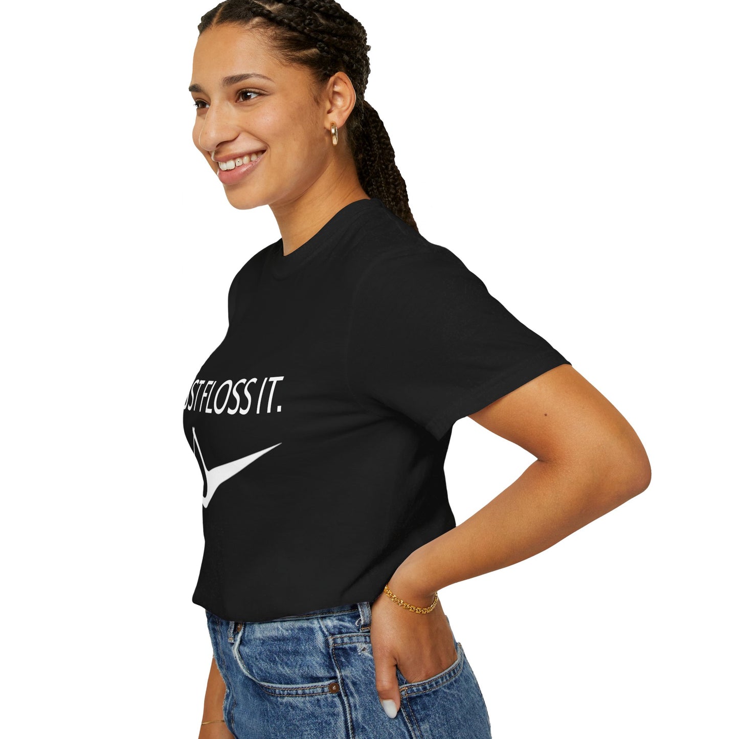 Unisex “JUST FLOSS IT.” T-shirt