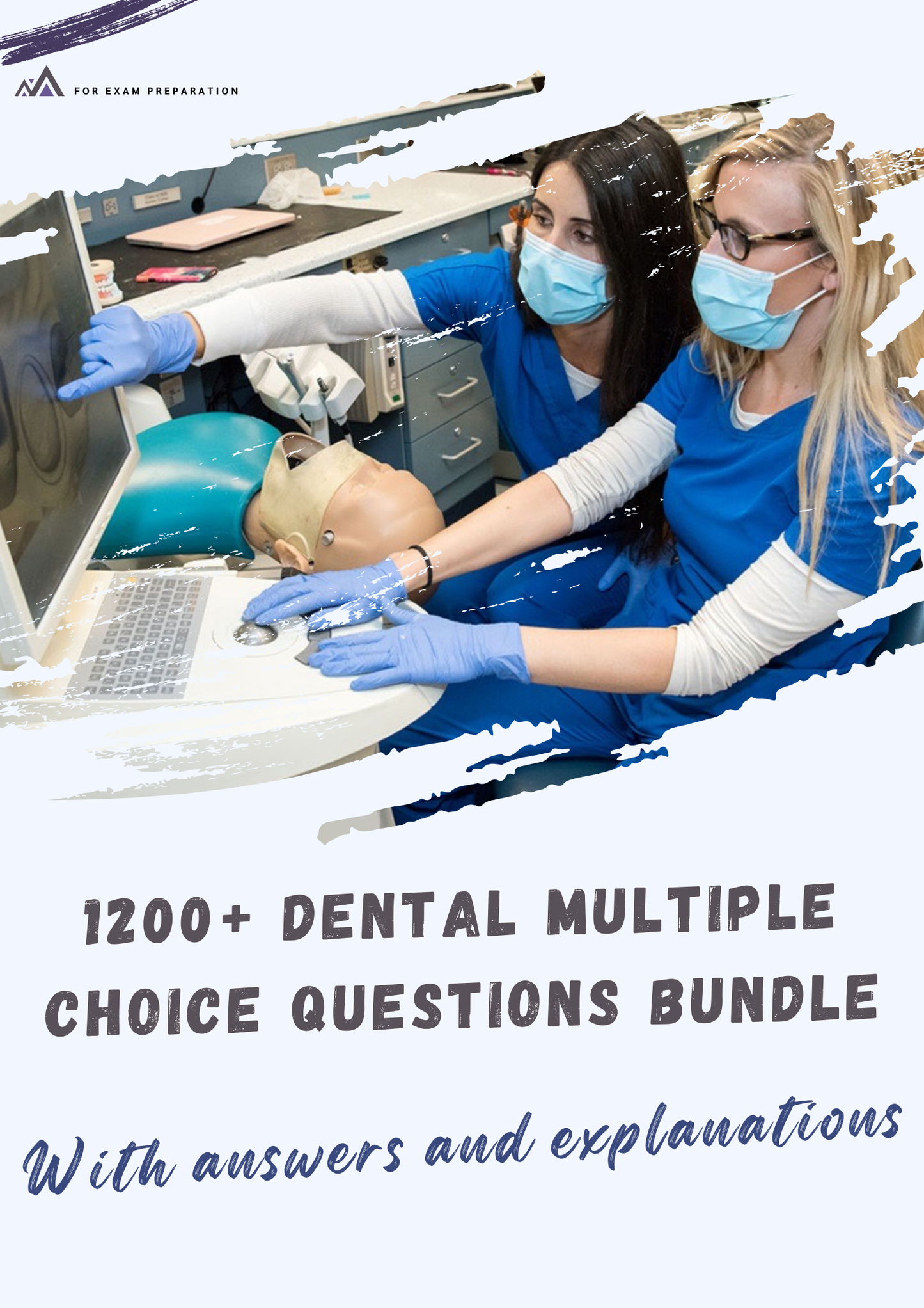 1200+ Dental Multiple Choice Questions Bundle with Detailed Explanations. PDF