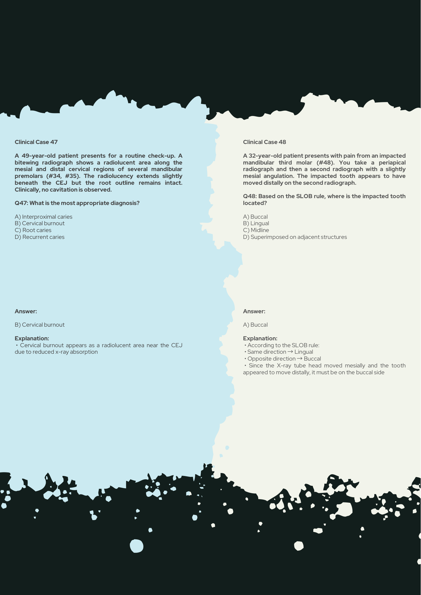Oral Radiology Full Guide PDF With Clinical Scenario MCQs Explained
