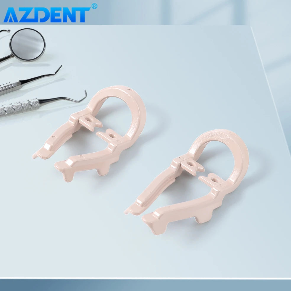 2PCS/Set Rubber Dam Clamp With Distal Extension