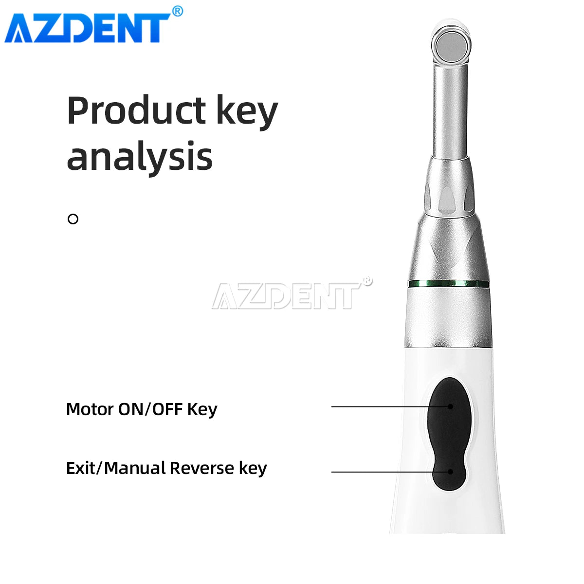 Dental Wireless Endo Motor with LED Lamp