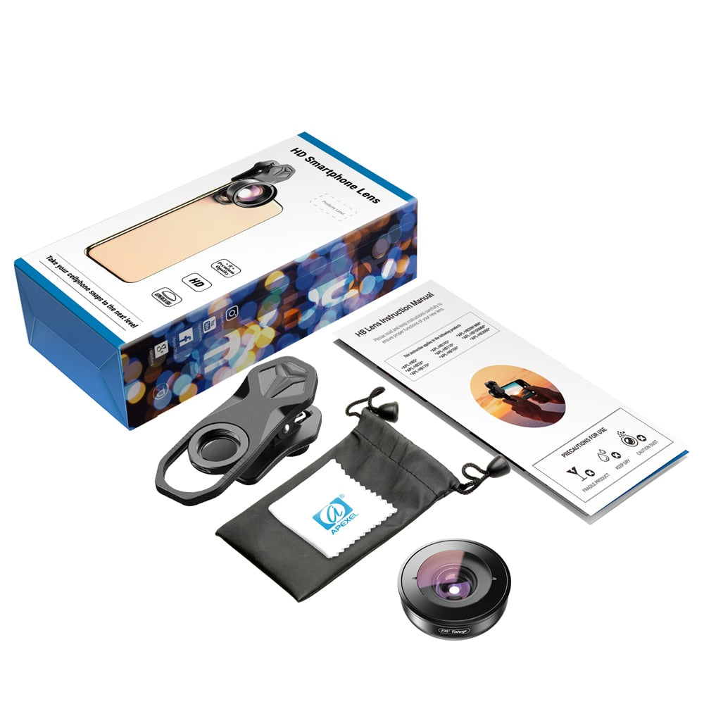 100mm Professional Macro Lens HD for mobile Phone Lens With CPL Star Filter.