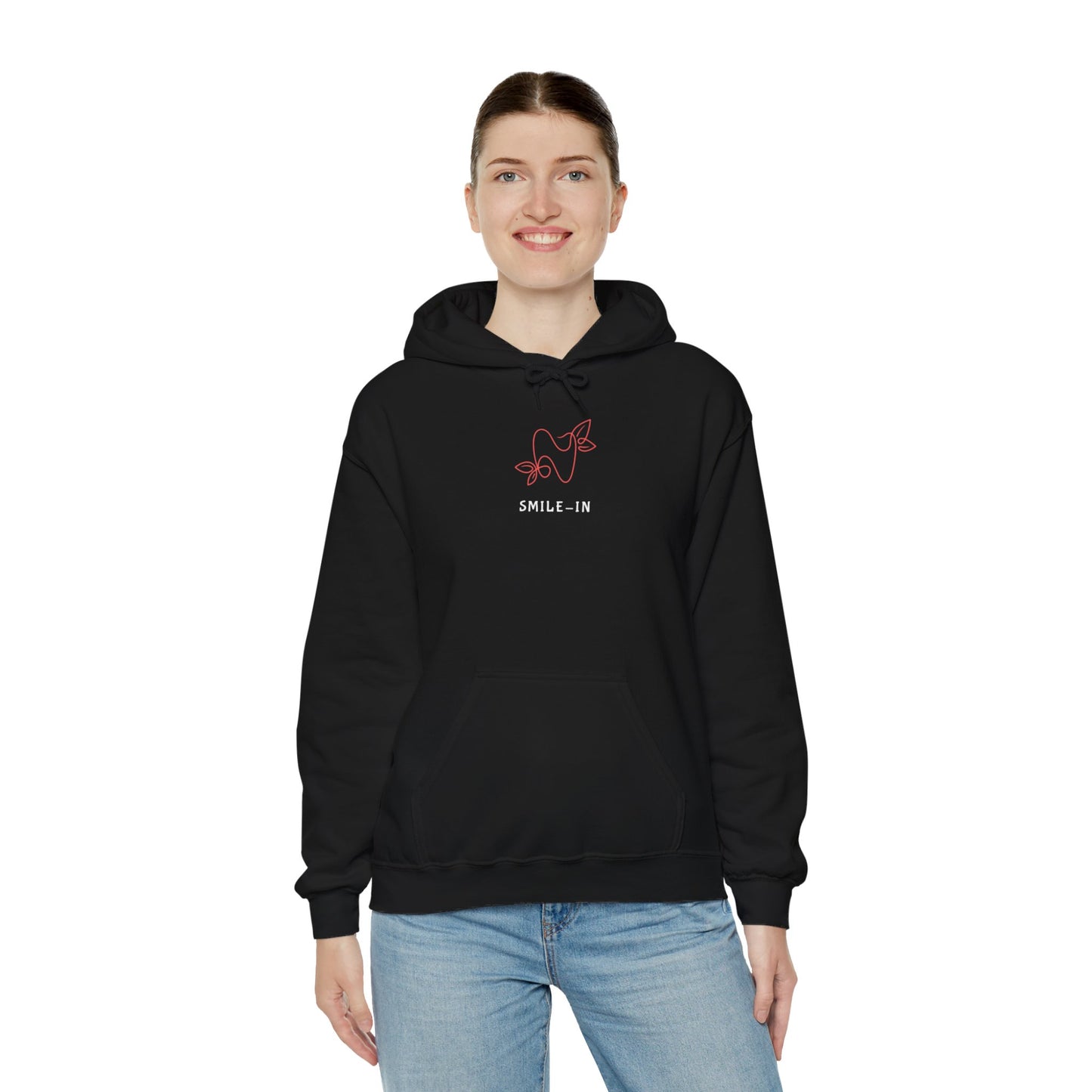 Unisex Hooded Sweatshirt “Smile-In”