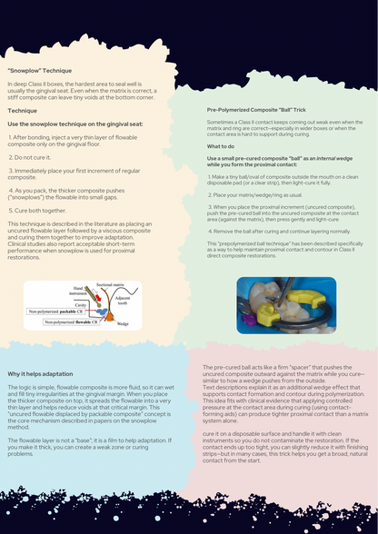 Tips & Tricks in Operative Dentistry