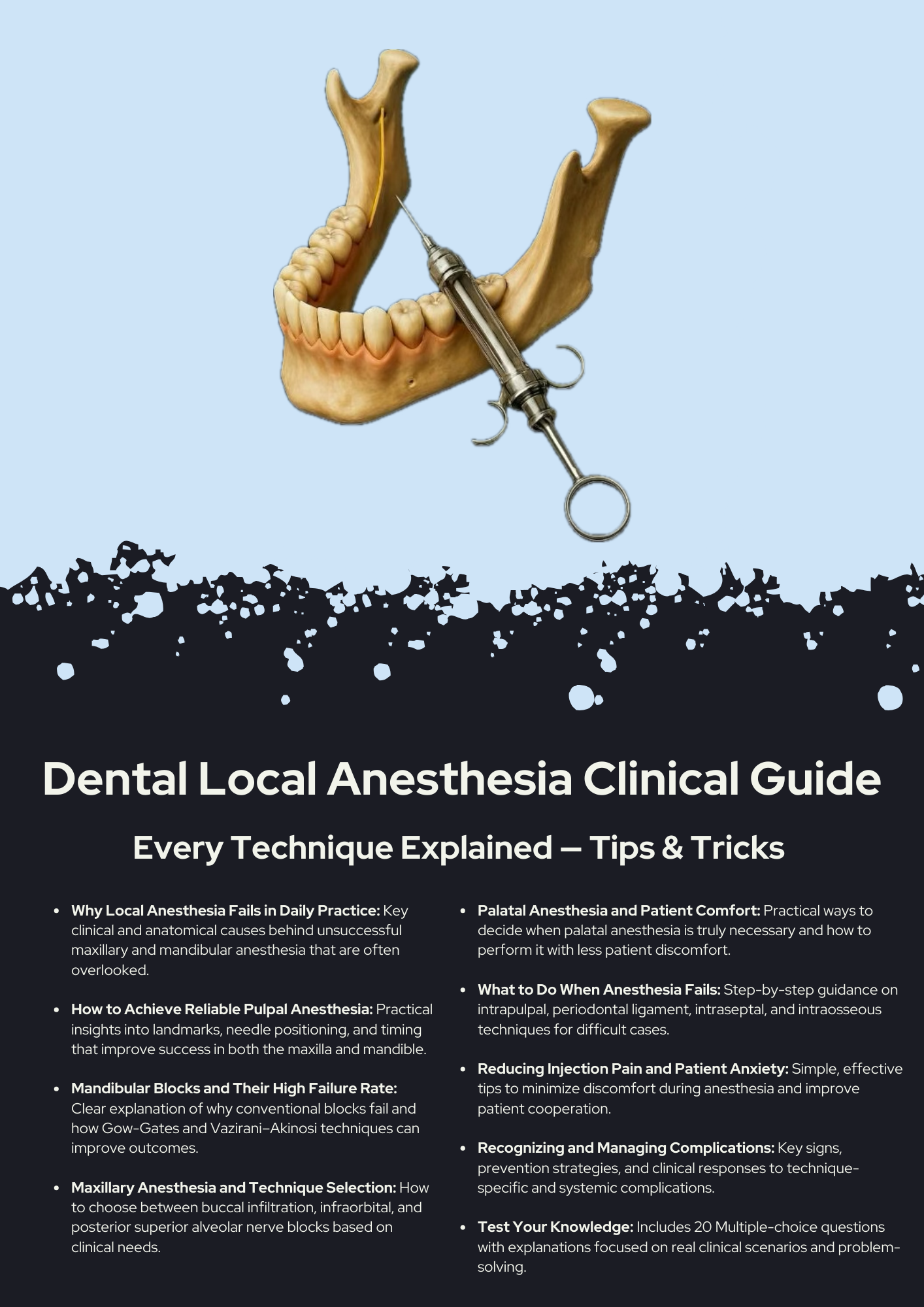 Dental Local Anesthesia Clinical Guide: Every Technique Explained — Tips & Tricks