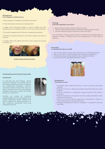 Prevention and Management of Endodontic Errors
