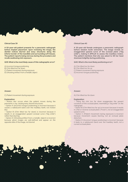 Oral Radiology Full Guide PDF With Clinical Scenario MCQs Explained