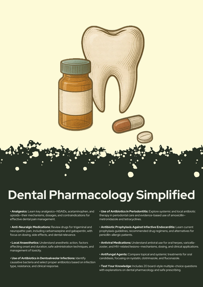 Dental Pharmacology Simplified | A Practical Handbook