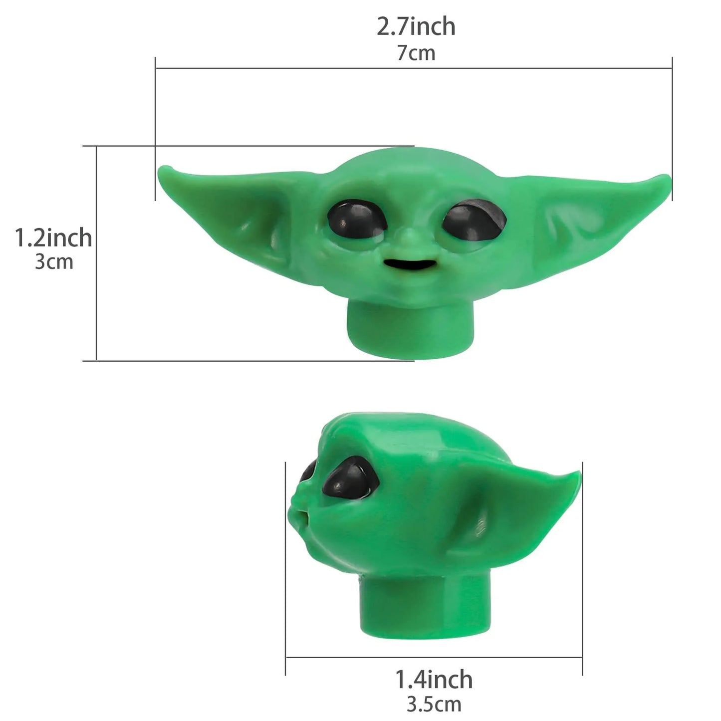 Star Wars Baby Yoda Toothpaste cap