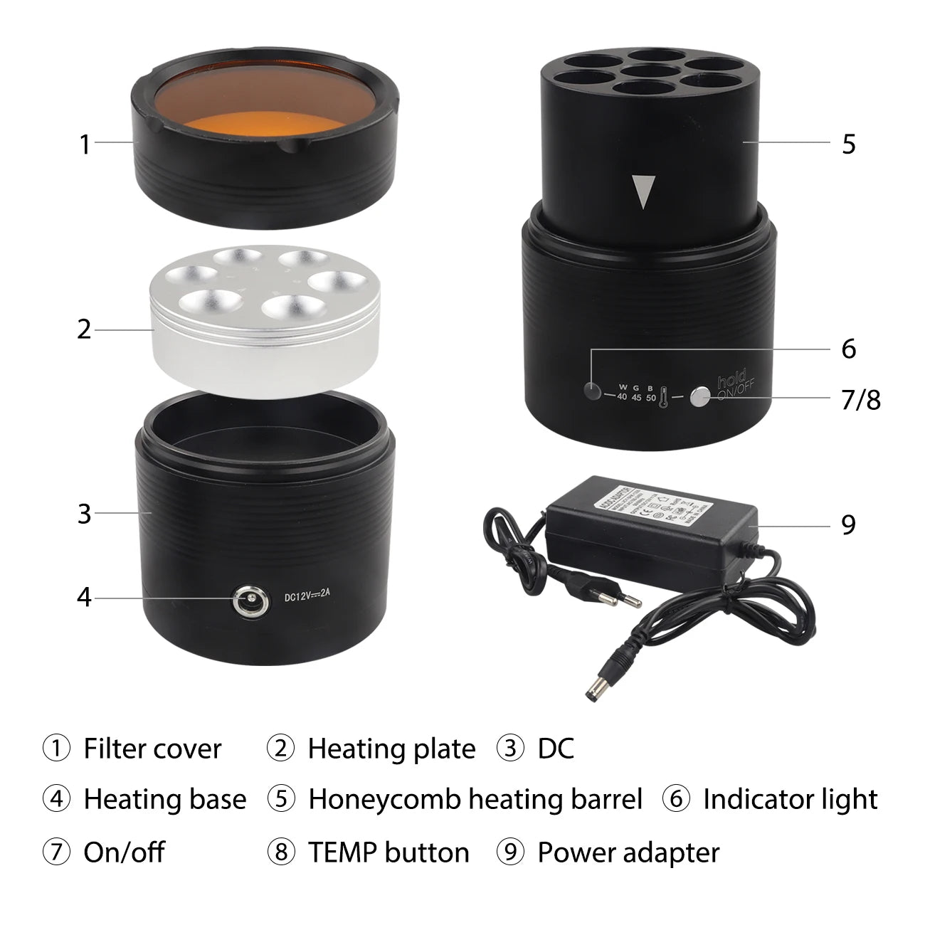 Composite Resin Heater