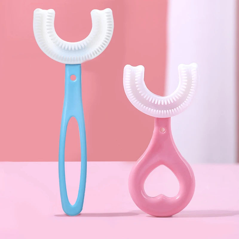 Children U-Shape Toothbrush 360-Degree.