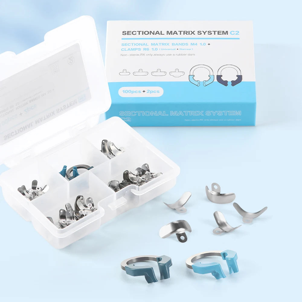 Sectional Contoured Matrix System with NiTi Clamping Ring