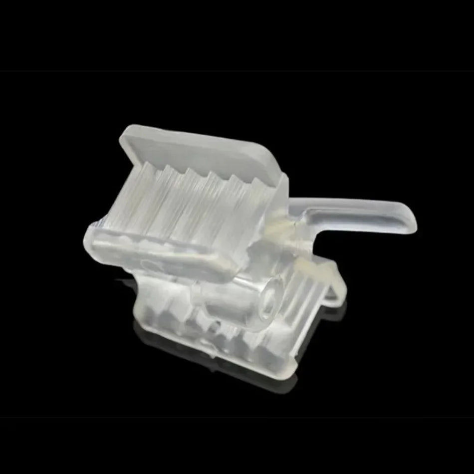 5pcs Silicone Bite Blocker With Suction Tip Support