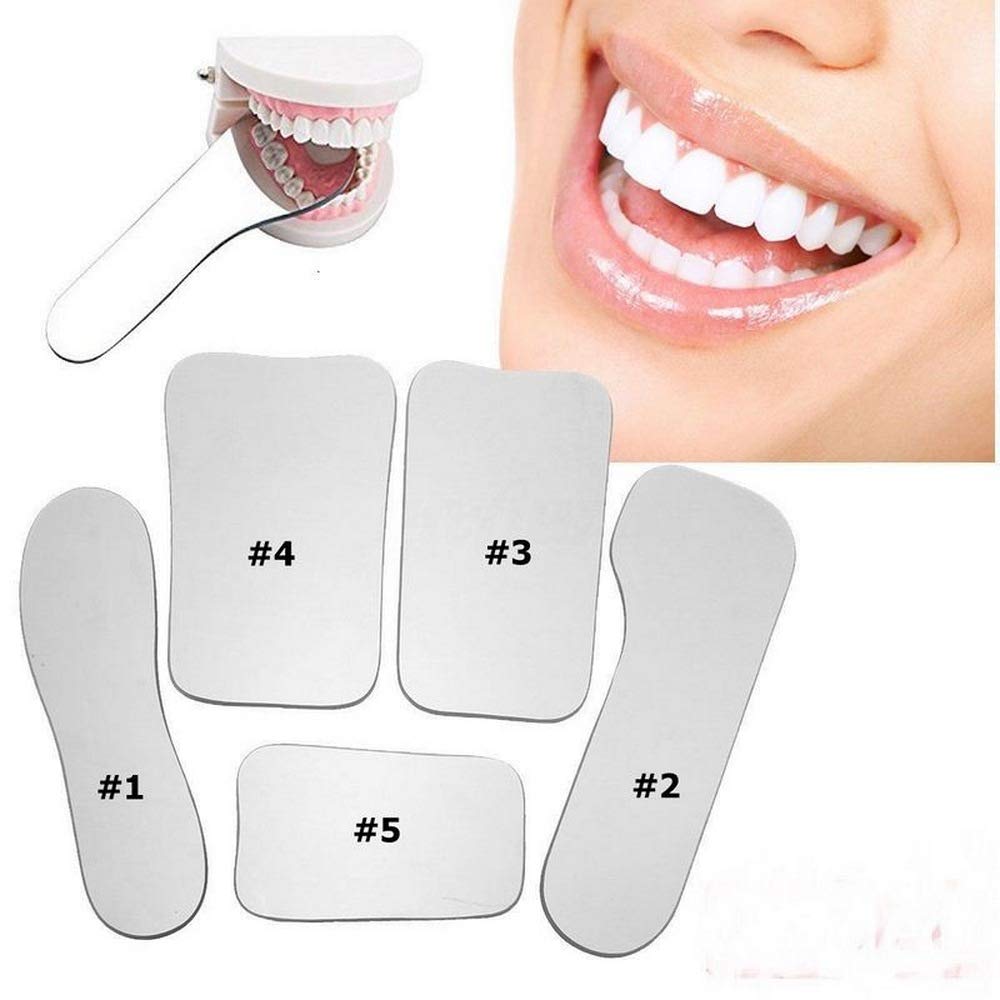 Dental Intraoral Photographic Glass Mirror Double-Sided.