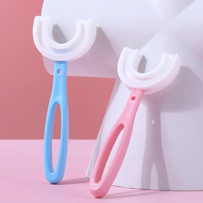 Children U-Shape Toothbrush 360-Degree.