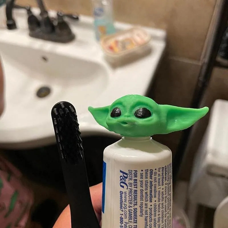 Star Wars Baby Yoda Toothpaste cap