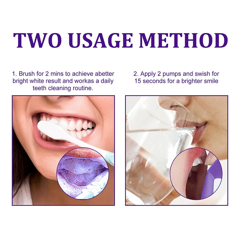 Toothpaste Mousse V34 Teeth Cleaning Whitening