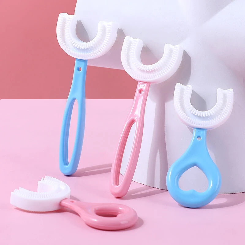 Children U-Shape Toothbrush 360-Degree.