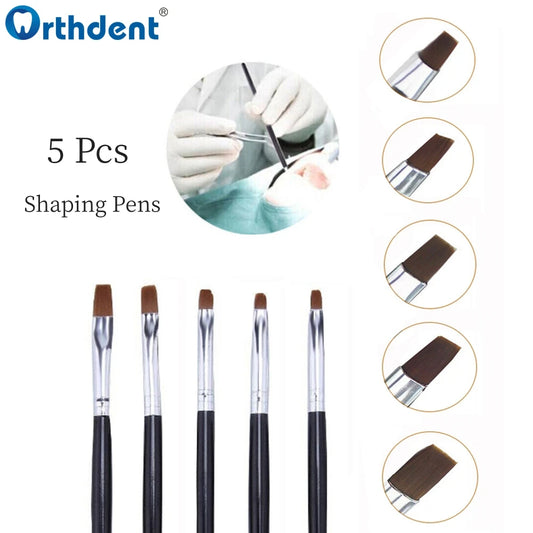 Dental Brush Pens For Composite Shaping