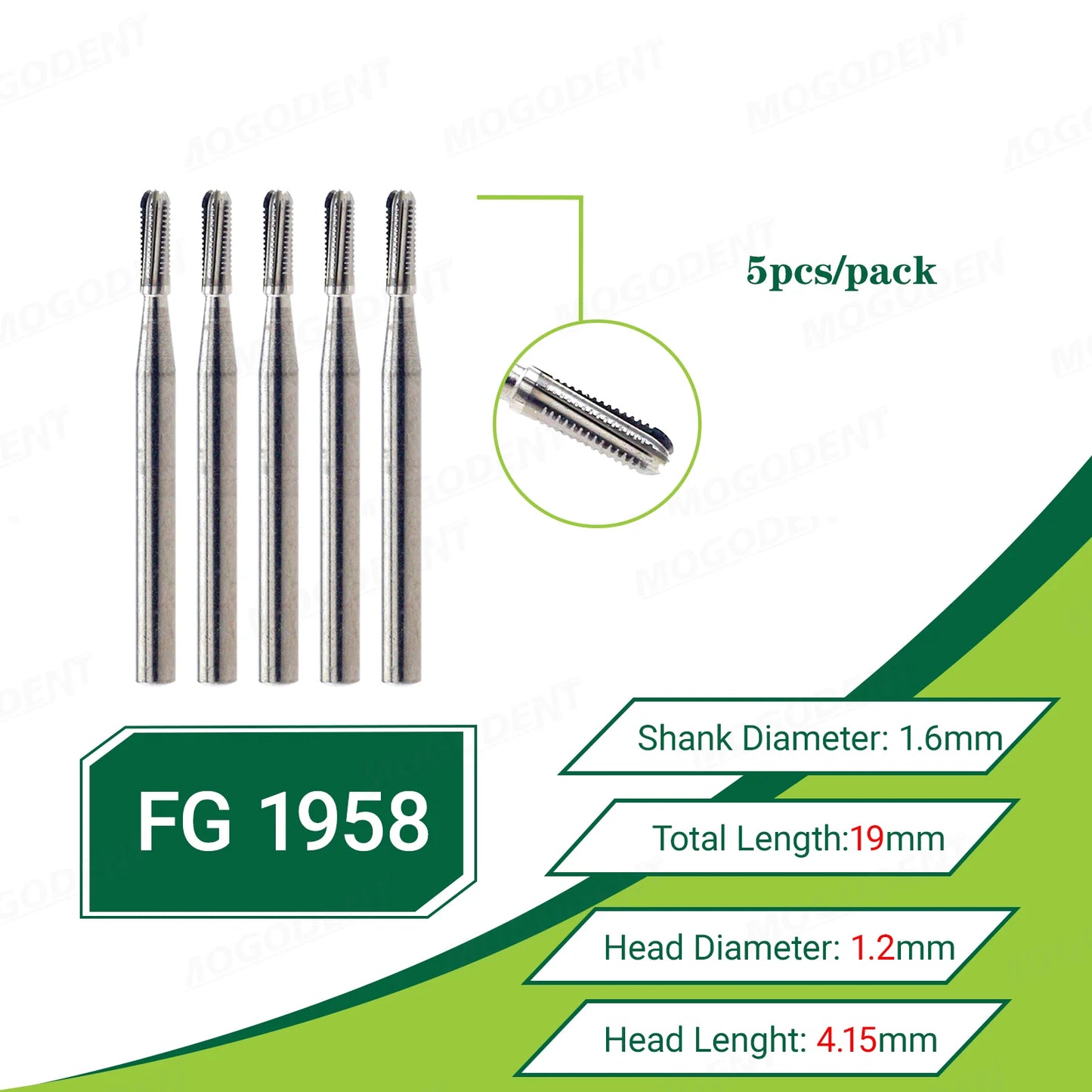 Transmetal Cutting Burs