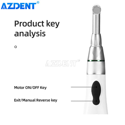 Dental Wireless Endo Motor with LED Lamp