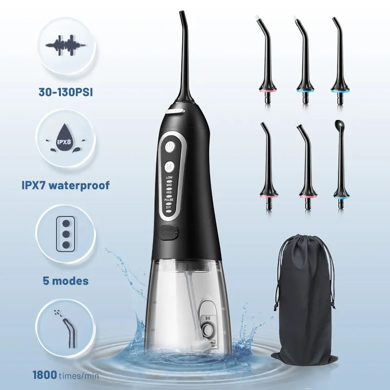 Oral Irrigator Portable Water Flosser