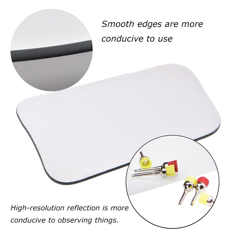 Dental Intraoral Photographic Glass Mirror Double-Sided.