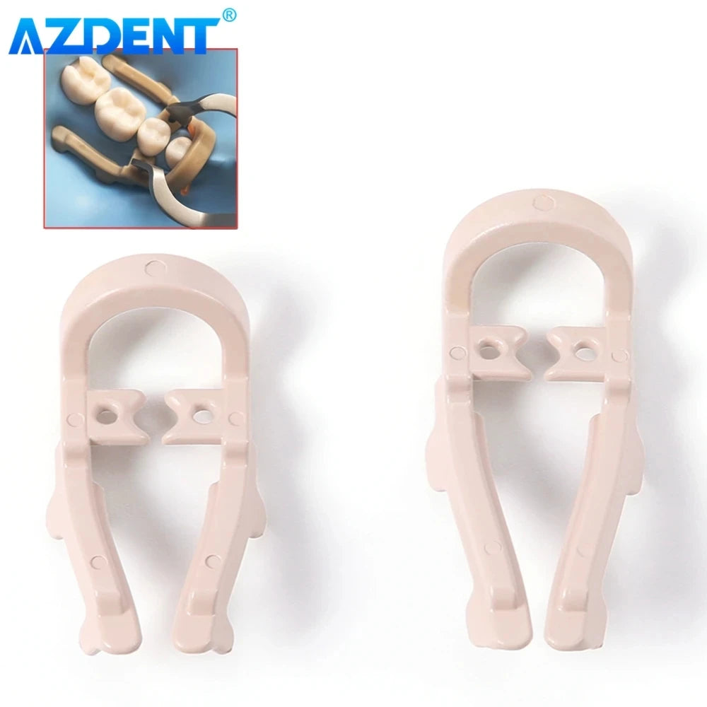 2PCS/Set Rubber Dam Clamp With Distal Extension