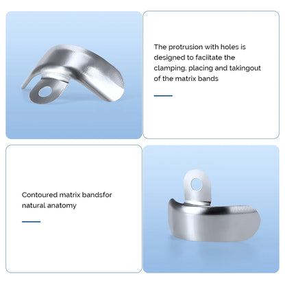 Sectional Contoured Matrix System with NiTi Clamping Ring