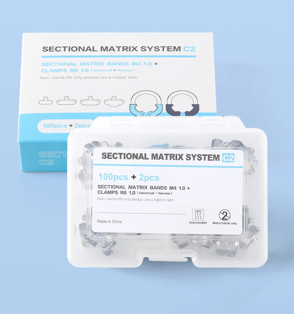 Sectional Contoured Matrix System with NiTi Clamping Ring