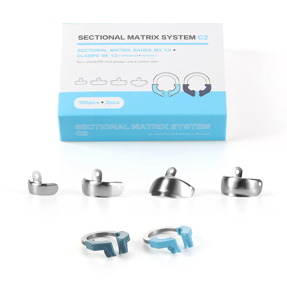 Sectional Contoured Matrix System with NiTi Clamping Ring