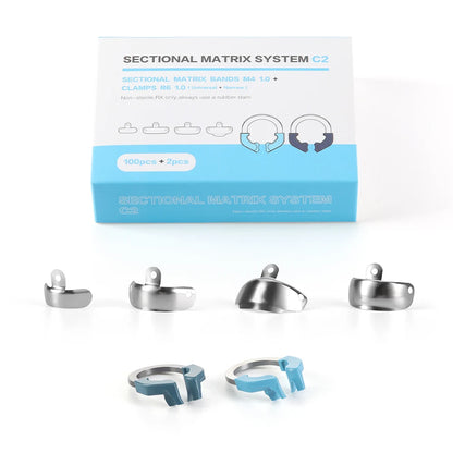 Sectional Contoured Matrix System with NiTi Clamping Ring