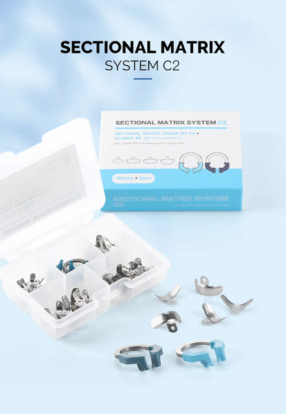 Sectional Contoured Matrix System with NiTi Clamping Ring