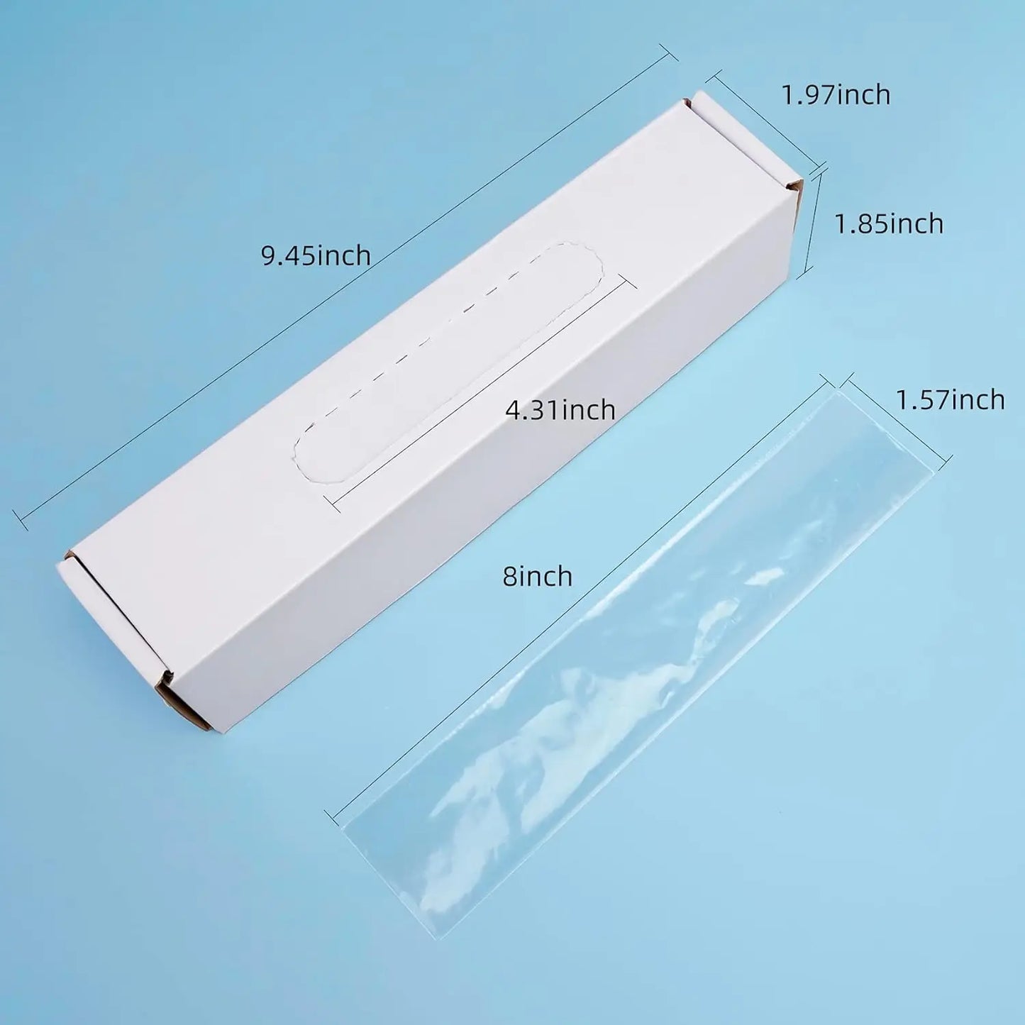 AG Disposable Dental Material Poly Pastic For X-Ray Sensor Protective Film Cover 200pcs/Box