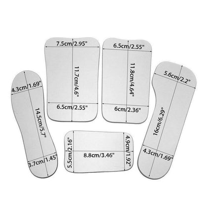 Dental Intraoral Photographic Glass Mirror Double-Sided.