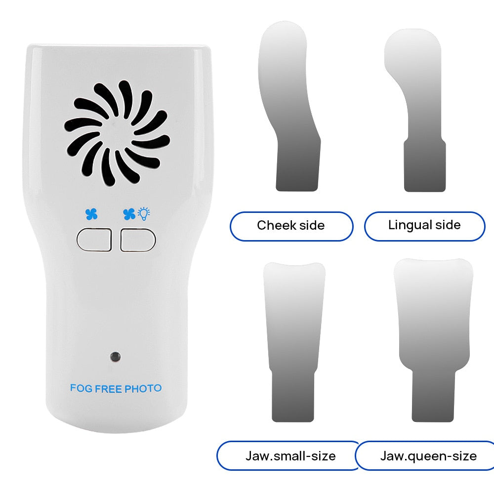 Fog-Free Dental Mirrors: Intraoral Photography Set with LED and Stainless Steel.